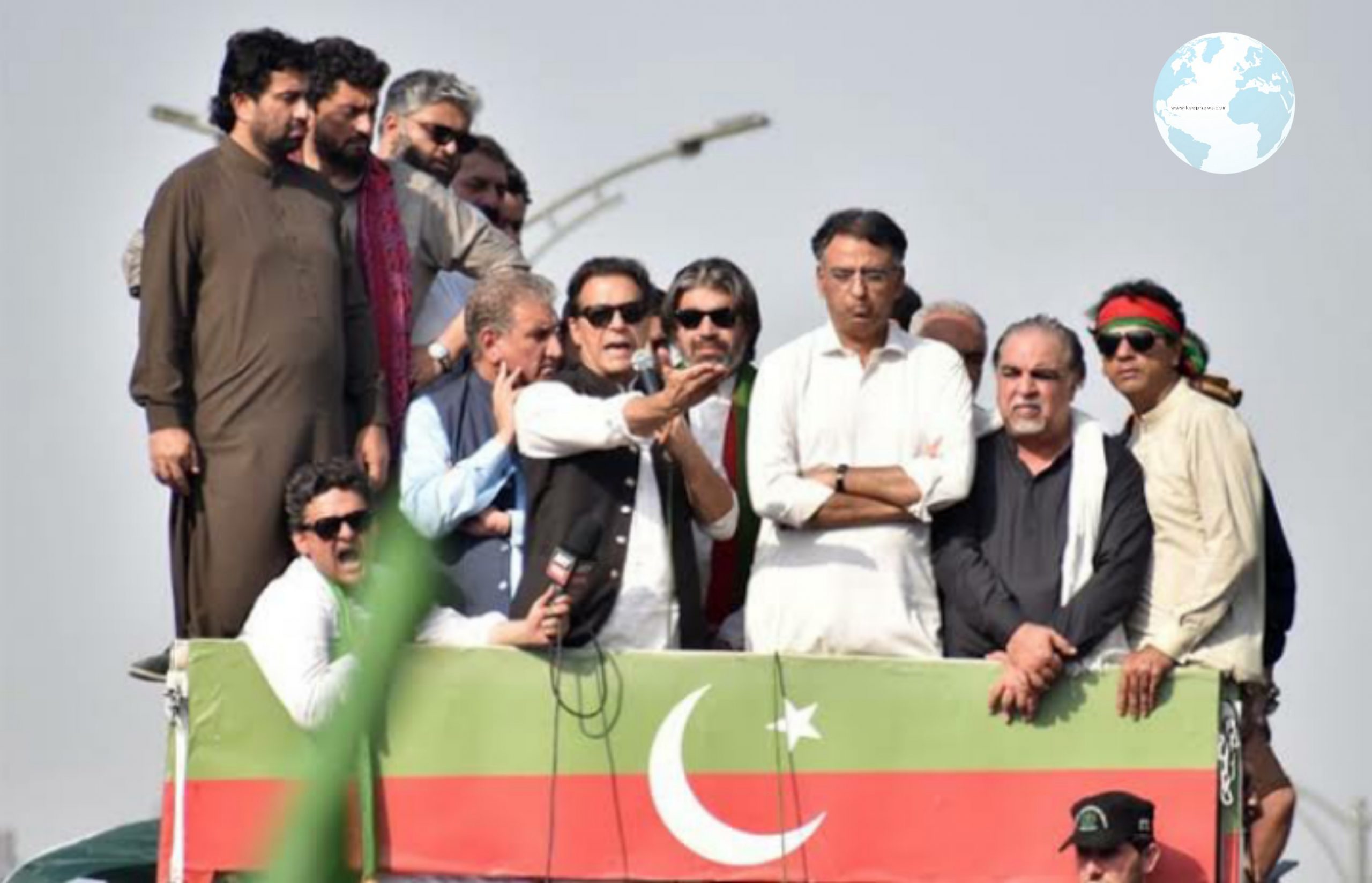 Imran Khan Announced the long March on Friday 2022