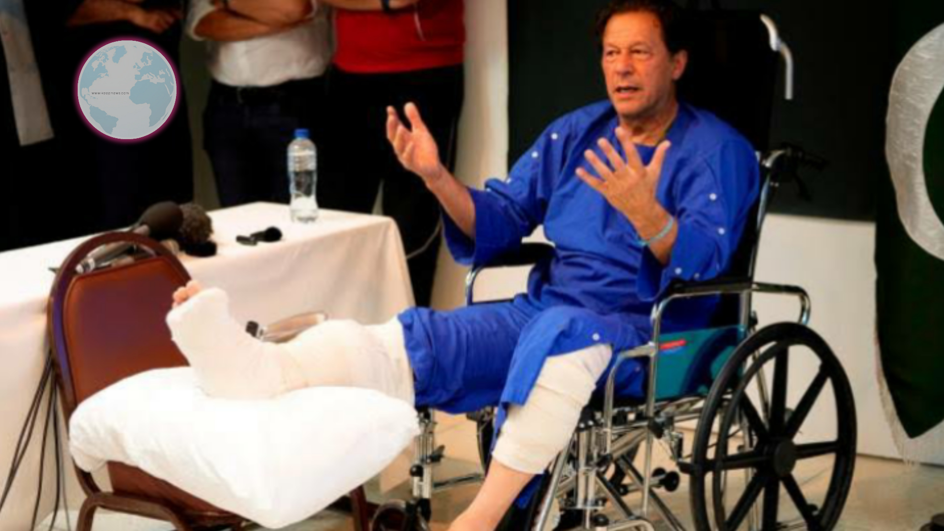 Footage of Imran Khan's Medical Inspections and Injuries Came to Light