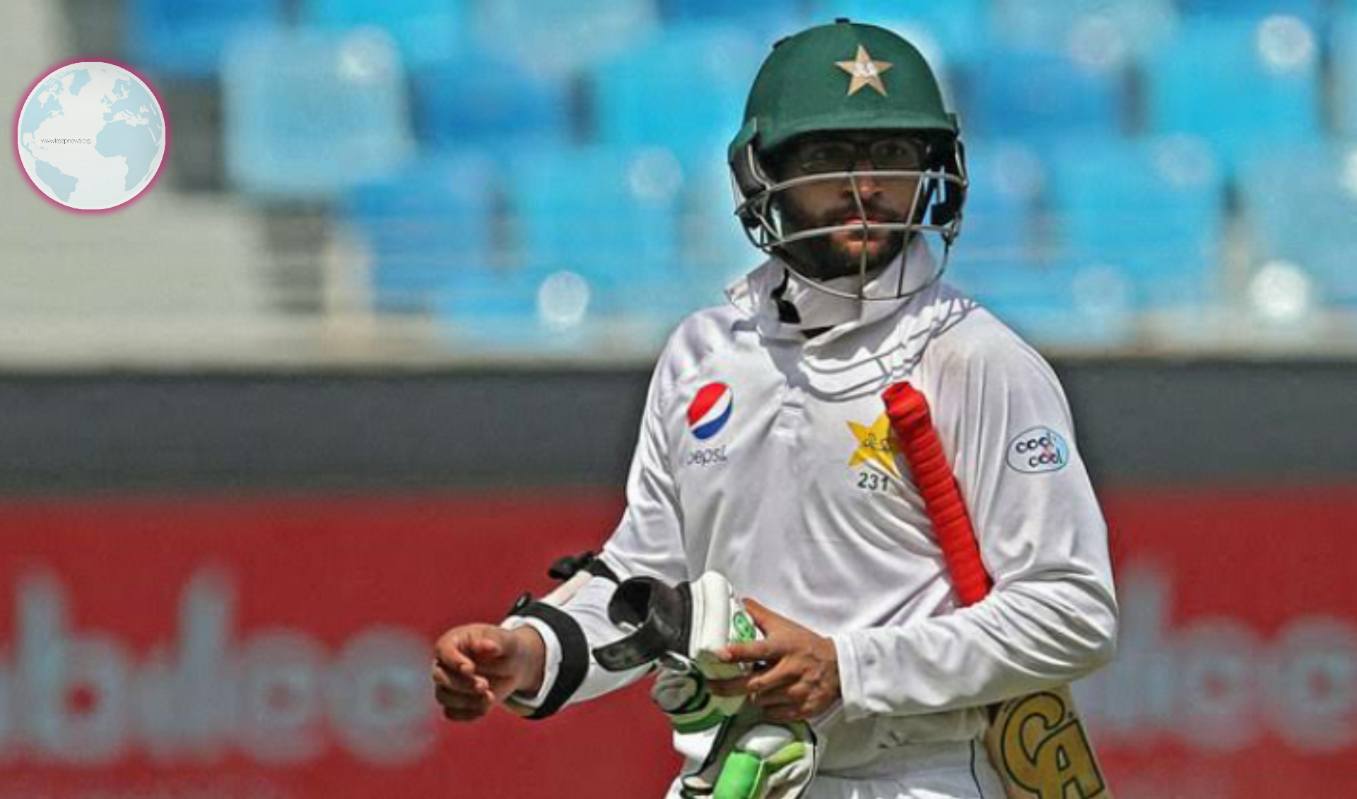 The Final Day of Test Series in Rawalpindi Imam-ul-Haq Out in 41 Runs