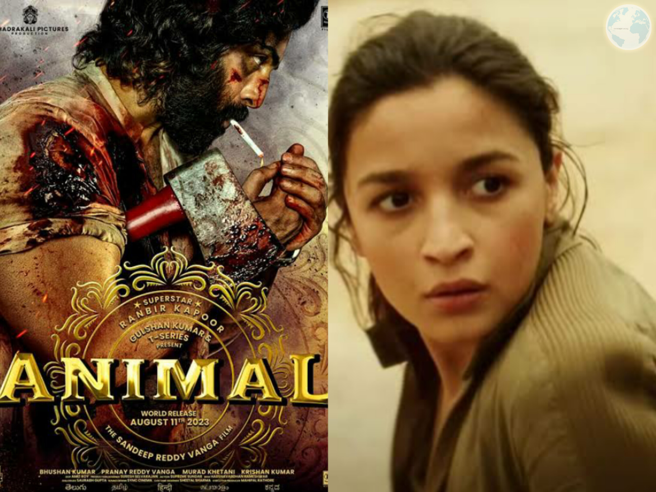 Alia Bhatt "Heart of Stone" & Ranbir Kapoor "Animal" will Compete with each other