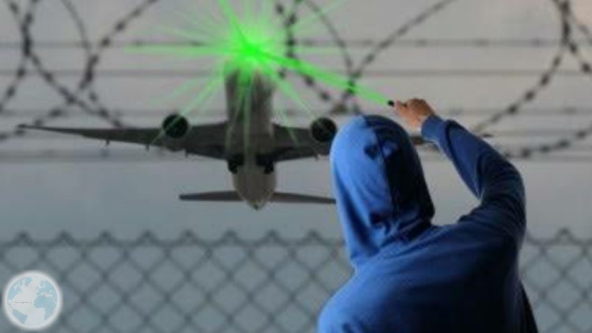 In America, A Man was Sentenced to 2 years in Prison for Shooting a Laser on a Plane