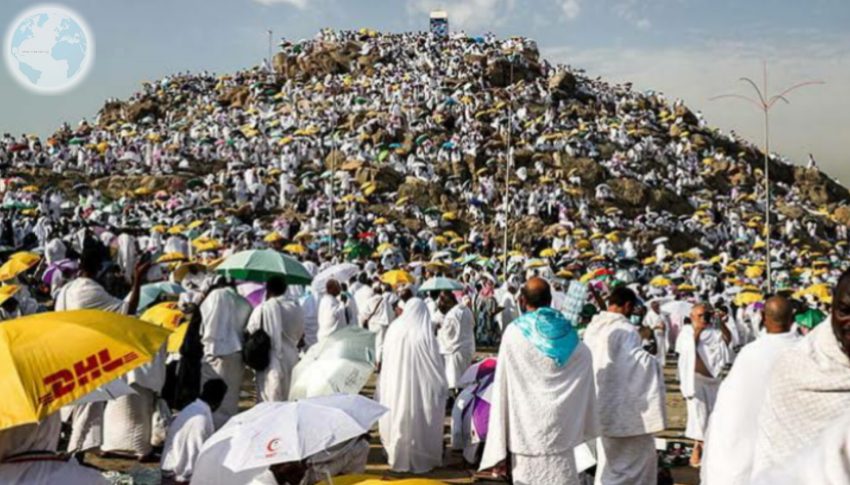 Millions of Hajj pilgrims will arrive at Arafat field, the Rukna-e-Azam Waqf Arafa will be performed today