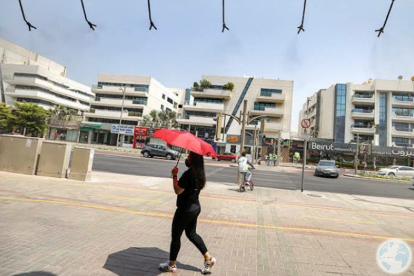 Extreme Heat in UAE, Temperature Record 49 Degrees