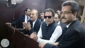 Woman Judge Threat Case: Imran Khan Apologized Standing in Court