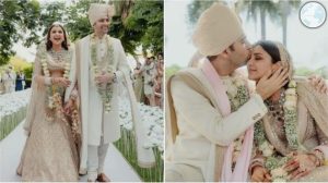 Actress Parineeti Chopra released her wedding photos